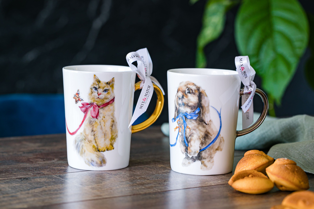 Кружка 450мл Mix&Match Синергия Милый кролик