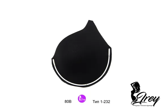 Чашки спейсер АМ-01, 80В-85А-75С-70D, черный 170