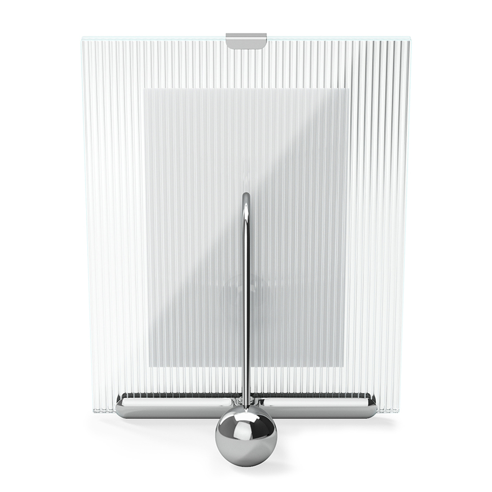 Фоторамка flute, 16х20 см, хром