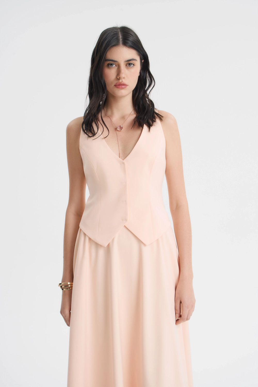 Жилет с V-образным вырезом