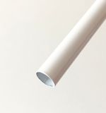 Карниз кованый "Шар скан" d16/16 мм двухрядный эконом, цвет белый