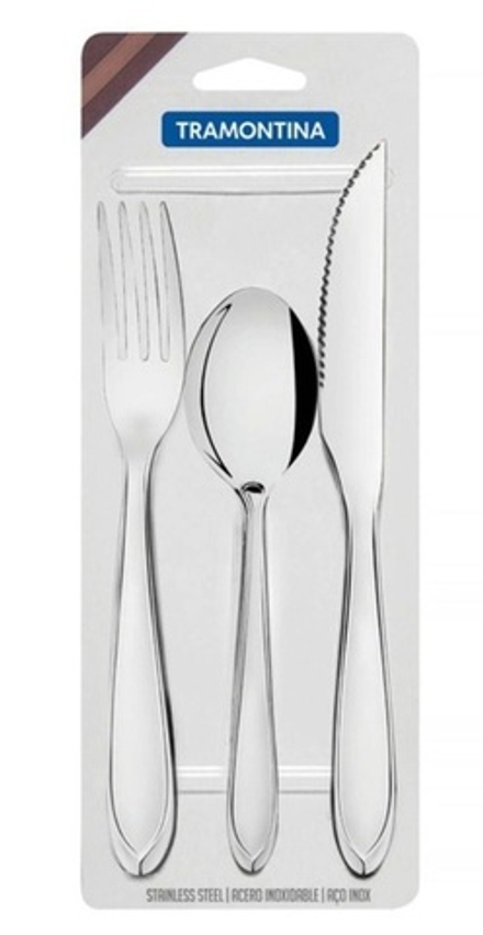 TRAMONTINA "Laguna" Набор столовых приборов 3пр.