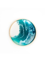 Деревянный поднос с эпоксидной смолой