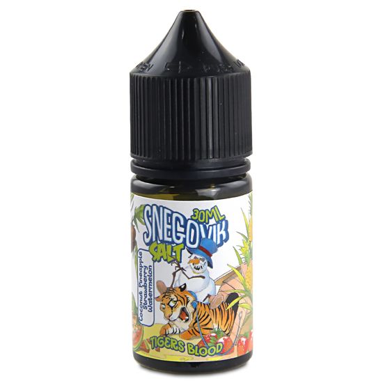 Жидкость Snegovik (30 мл, 20 мг STRONG SALT) Tigers Blood