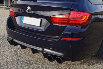 Диффузор заднего бампера V.1 для BMW 5 F10 F11 2010-2017