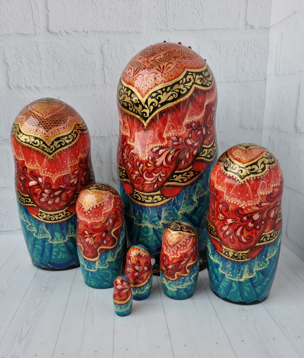 Матрешка "Санкт-Петербург" 7 мест