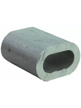 Наконечник троса алюминиевый 5 мм (1 шт) "Fixbox" 29590