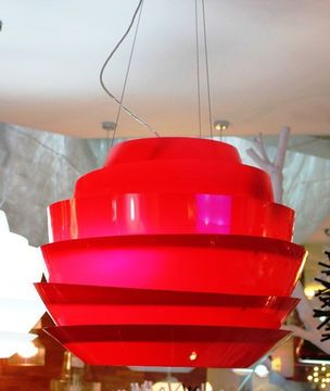 replica   Le Soleil pendant red