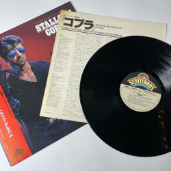 Винтажная виниловая пластинка LP Cobra Кобра (Motion Picture Soundtrack) (Japan 1986) (Obi)