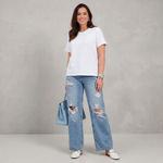 Базовая белая футболка