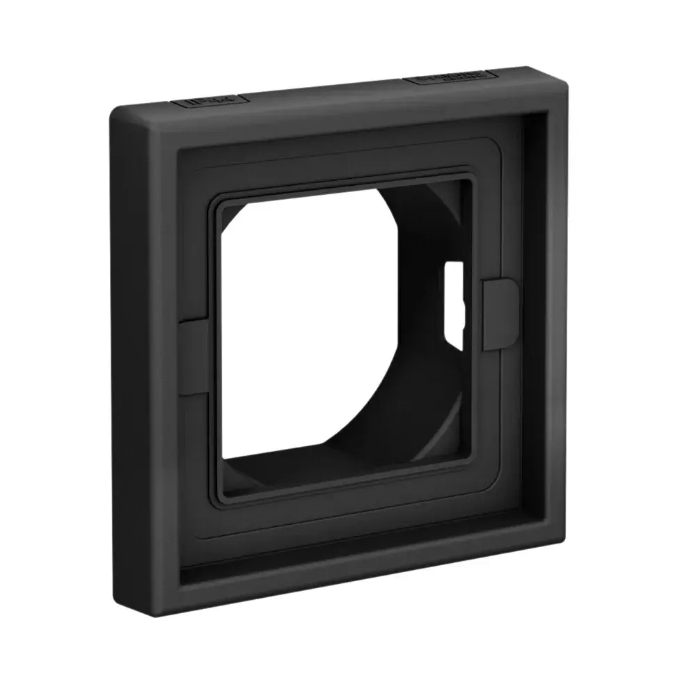 ARTGALLERY 1-постовая РАМКА IP44, КАРБОН