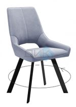 Стул DikLine 268 поворотный опоры чёрные