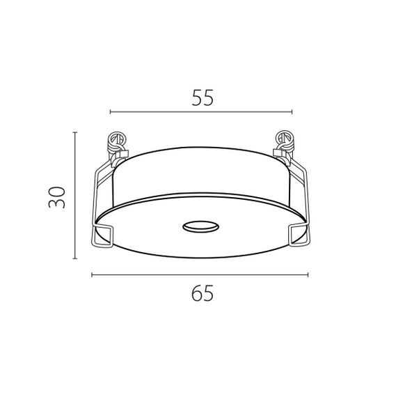 Рамка встраиваемая плоская д/светильников 0741х6 Spira Lightstar 074106-12