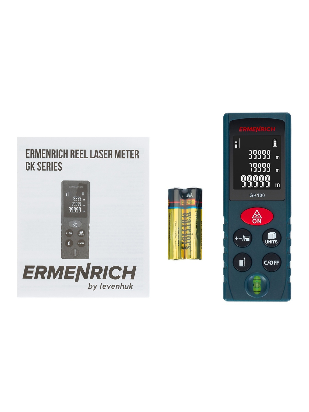 Лазерная рулетка Ermenrich Reel PLUS GK100