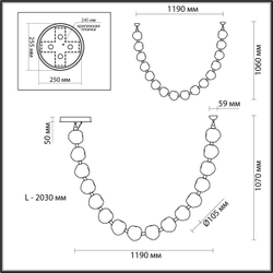 Подвес L-Vision Jemstone 5085/64L