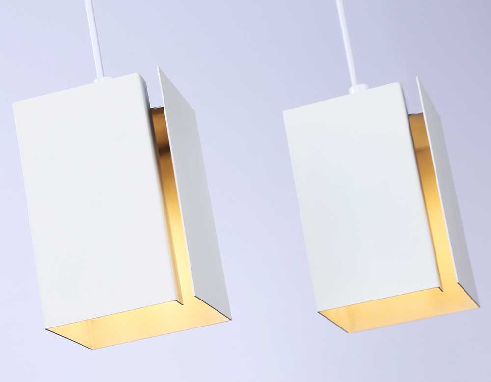 Светильник подвесной TN5131/2 WH белый E27/2 max 40W 260*80*1150