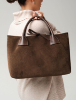 Замшевая сумка Iris DBR 31372 кофе