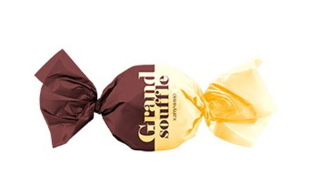 Конфеты глазированные "Grand Souffle вкус капучино" Коммунарка