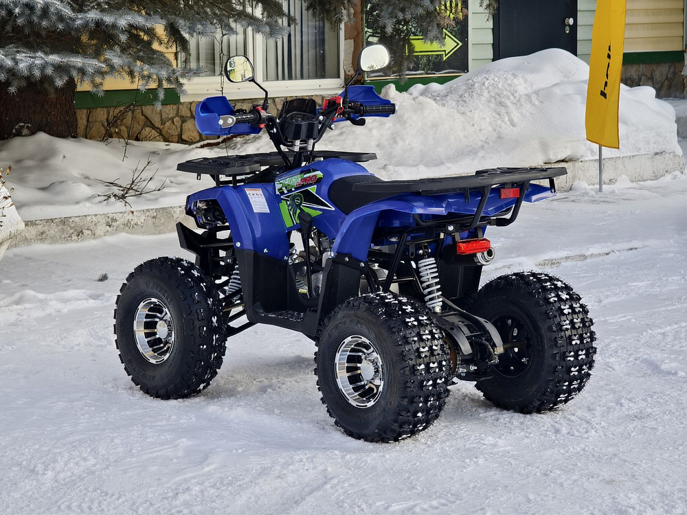 Комплект запчастей (Машинокомплект) для сборки квадроцикла Lion 125A POR синий