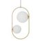 Подвесная люстра Lumina Deco Panari LDP 1210-2 GD