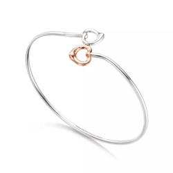 Браслет из серебра и розового золота 18k,Tiffany 💠