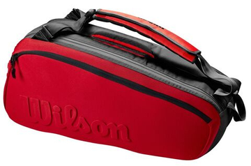 Теннисная сумка Wilson Super Tour 6 PK Clash V2.0 - Red