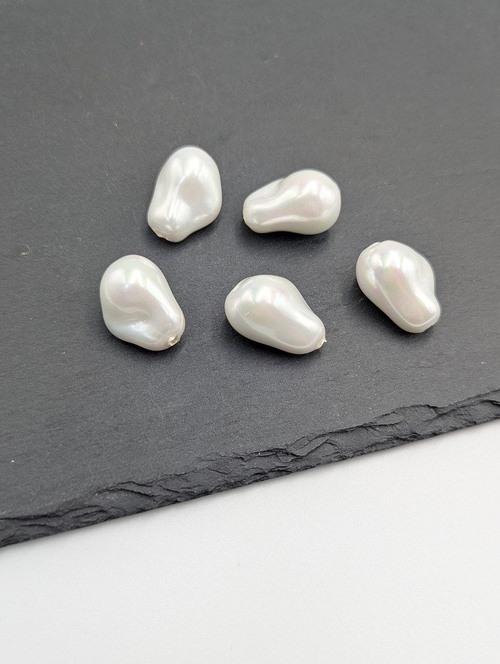 Жемчуг Майорка барочная 22*15мм, 1шт