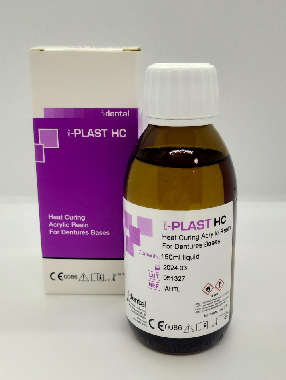 i plast НС мономер (фторакс) i-Dental Литва