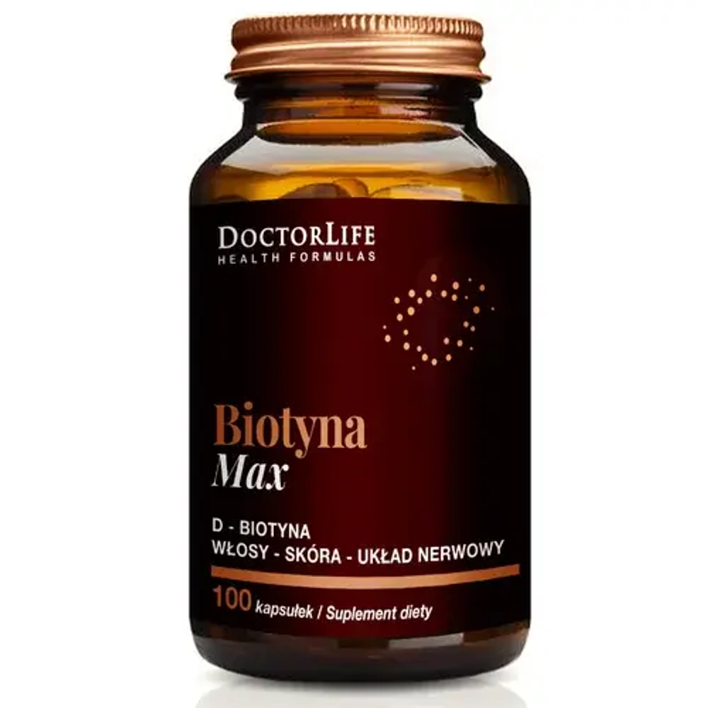 Doctor Life Biotin Max D-Biotin 2 - 5 мг, 100 таблеток