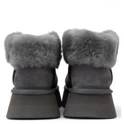 UGG Funkette Platform Boots Grey