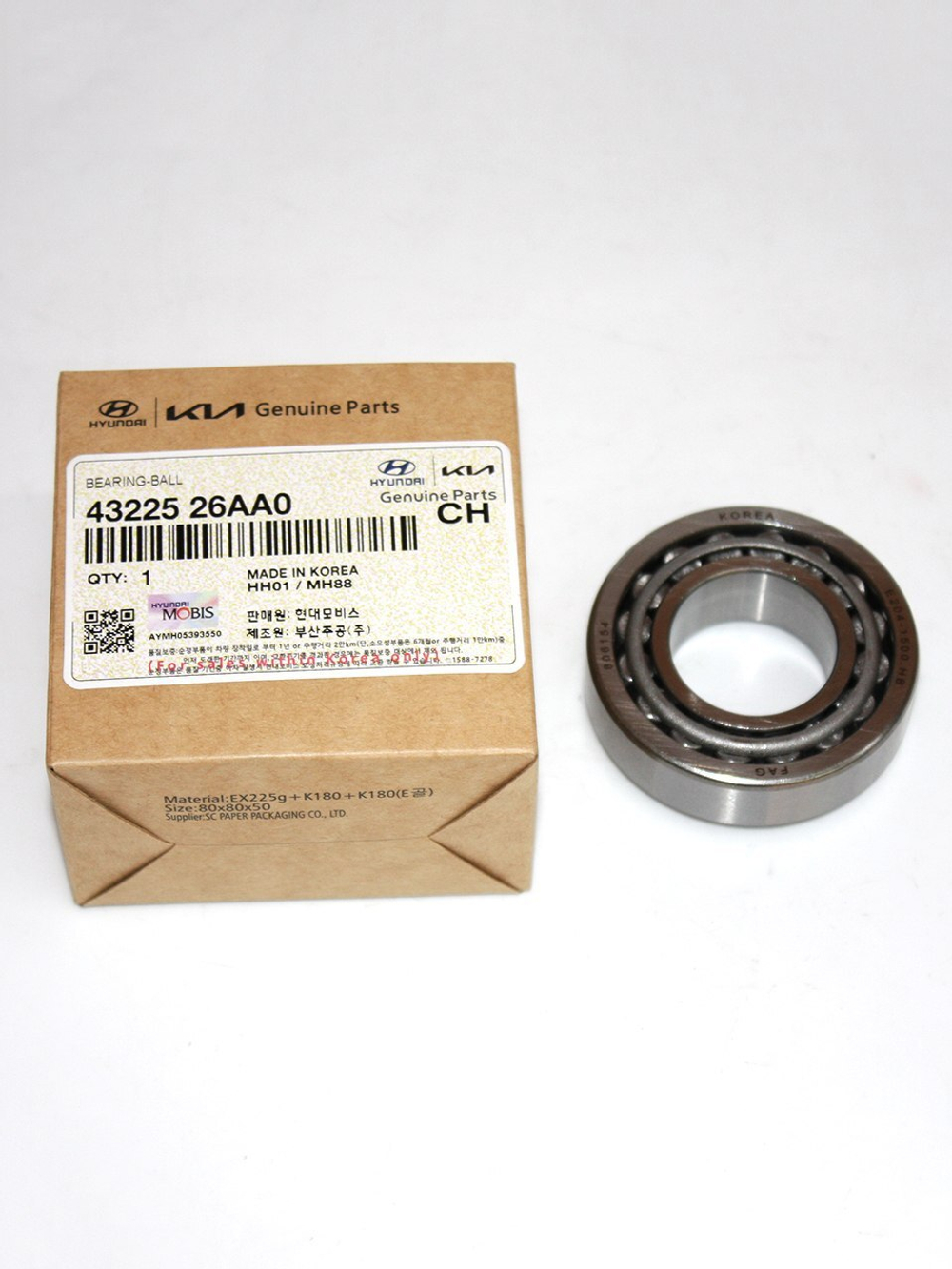 Подшипник шариковый 4322526AA0 Hyundai Accent, Creta, I30, Elantra