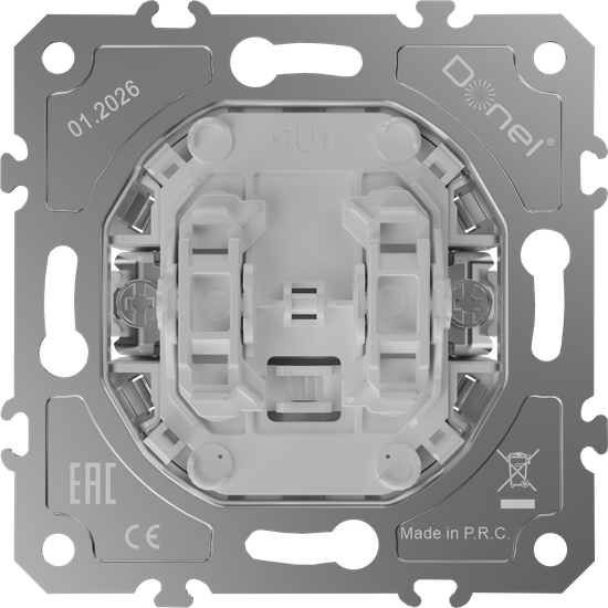 Механизм выключателя В2 (простого),  быстрозажимные контакты,  16 A 250 В~,  серия D16