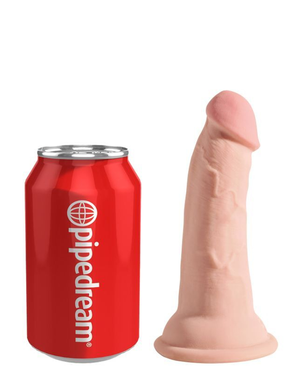 Телесный фаллоимитатор на присоске 5 Triple Density Cock - 15,24 см. (Цвет: телесный)