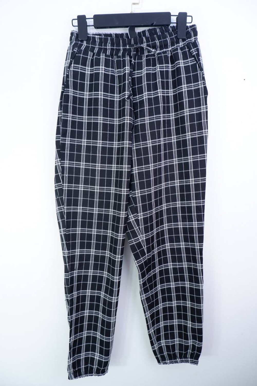 Штаны SARANCHA в клетку, вне времени, рост 176, по замерам 46 размер