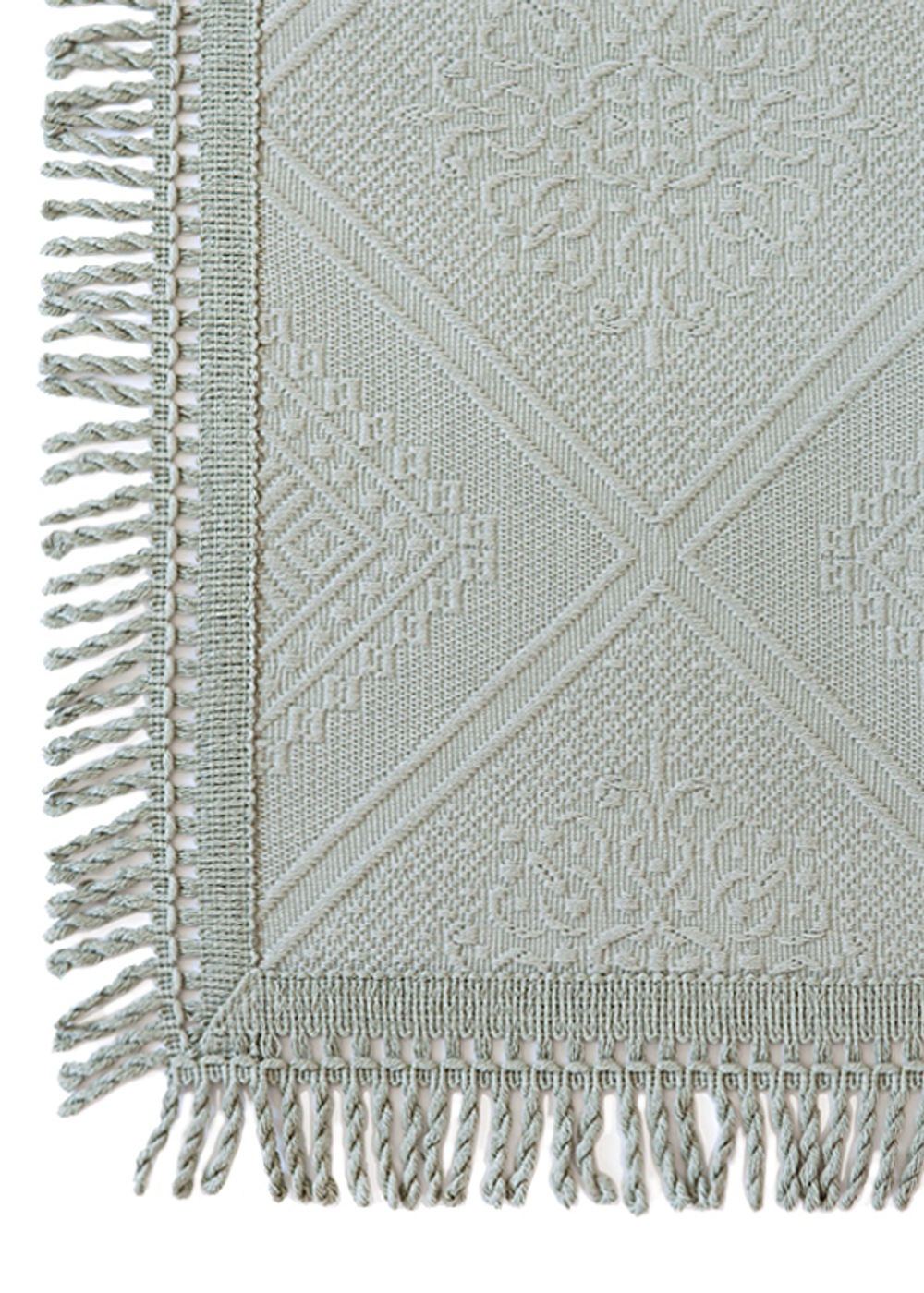 Покрывало 220x240 Luxberry Alice зеленое Португалия фото