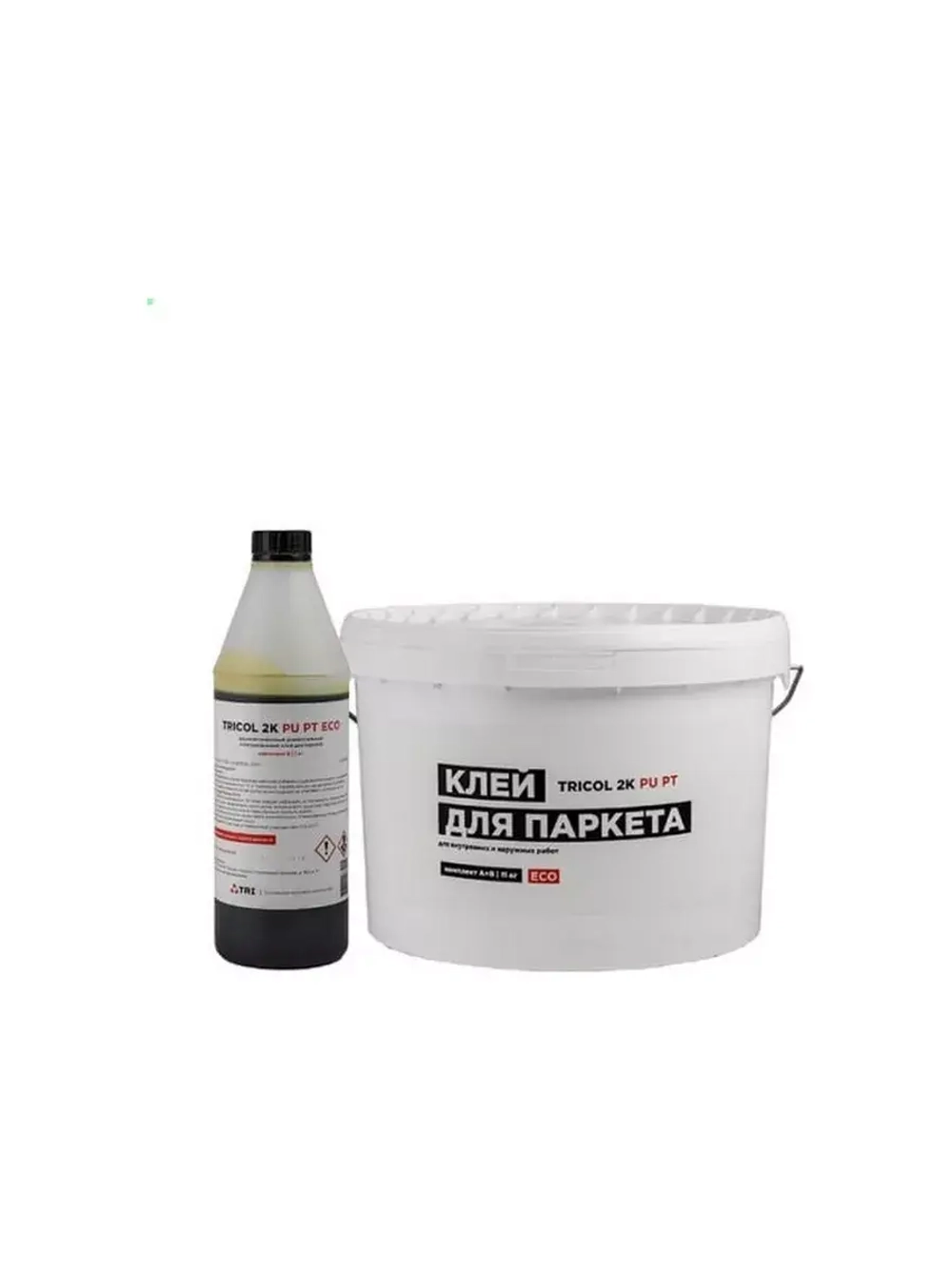 Клей для паркета TRICOL 2K PU PT ECO (Компоненты А и Б)