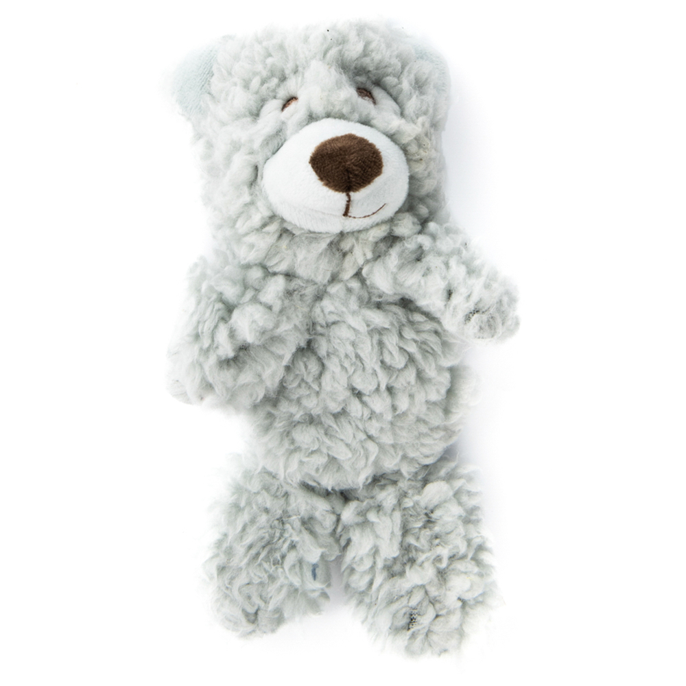 AROMADOG Игрушка для собак Мишка с хвостом 25 см голубой