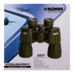 Бинокль Konus Konusarmy 7x50 — поставляется в подарочной коробке