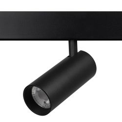 Магнитный трековый светильник ЭРА TRM20-6-15W4K-B для системы NOVA 48V 15Вт 4000К направленный свет черный | Магнитные трековые светильники