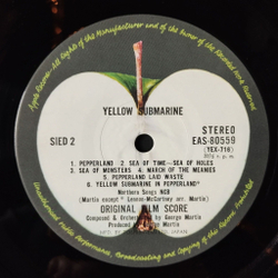 Винтажная виниловая пластинка LP The Beatles Yellow Submarine (Japan 1976) (Obi) Hey Bulldog