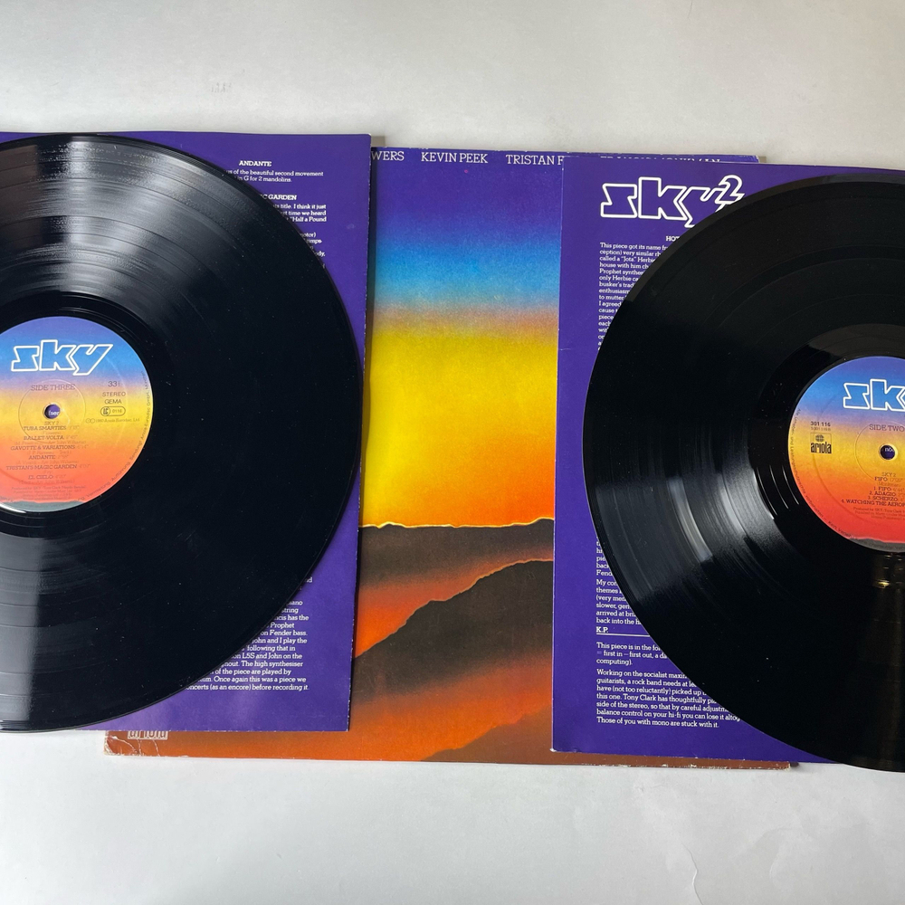 Винтажная виниловая пластинка LP Sky 2 (Германия 1980)