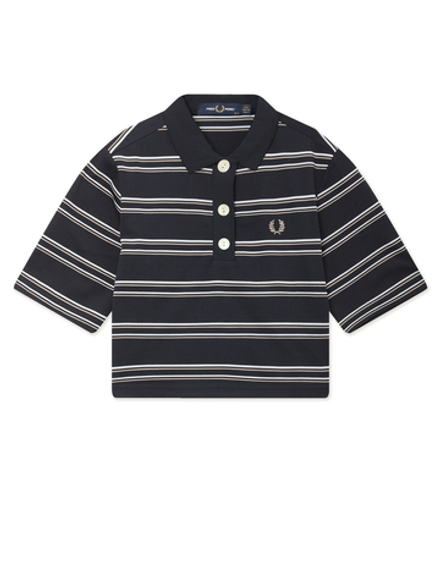 Женская Рубашка-поло Striped