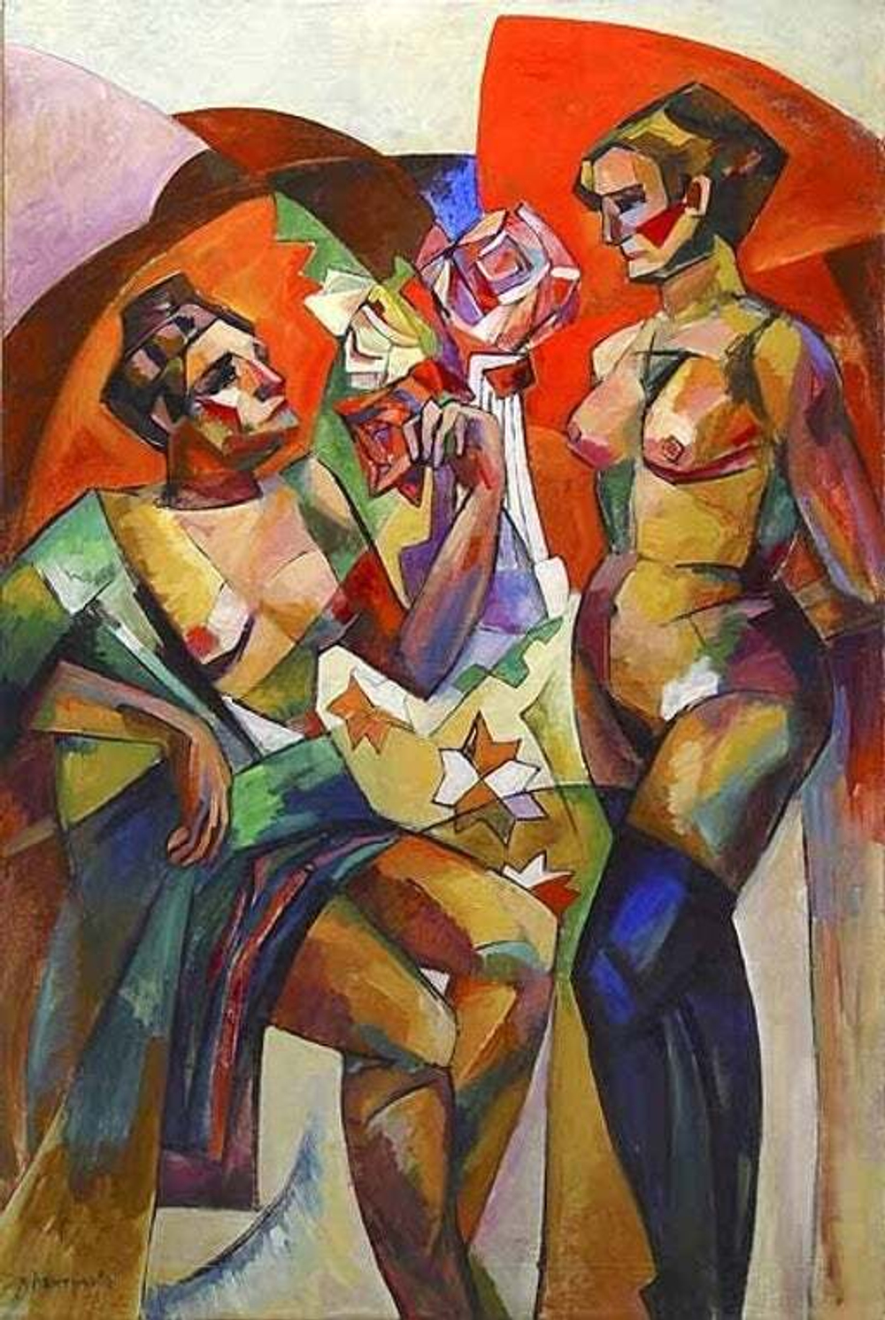 Лентулов Аристарх Васильевич (1882-1943) - эротическое искусство русского художника