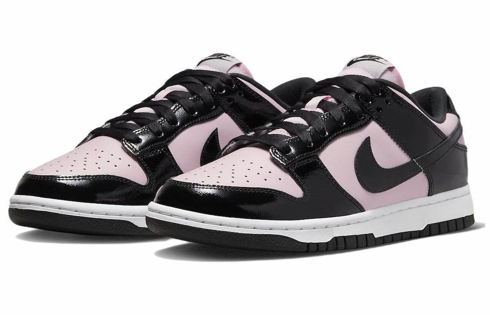 Кроссовки Nike Dunk Low Ess "Pink Black" (Женская размерная сетка)