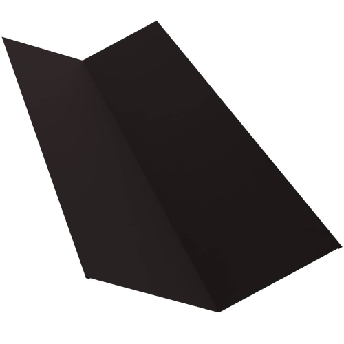 Ендова верхняя Grand Line Drap TX 0,45 Ral 9005 145х145 мм резка