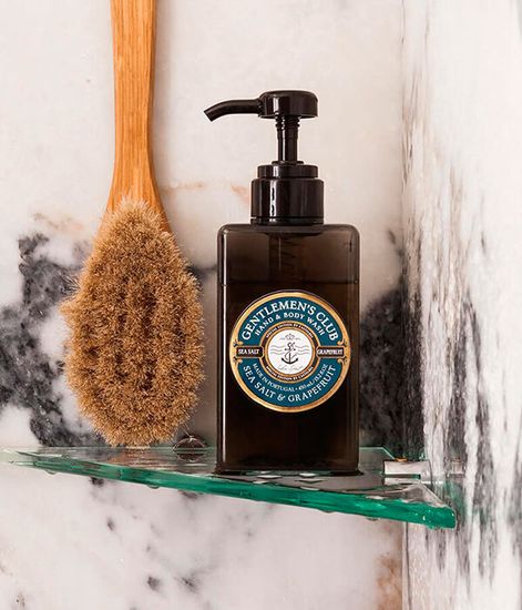 Морская соль и грейпфрут, гель для душа Gentlemen's Club, Castelbel Porto