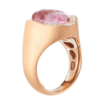 Кольцо с Морганитом и Бриллиантами, R0030-61/1