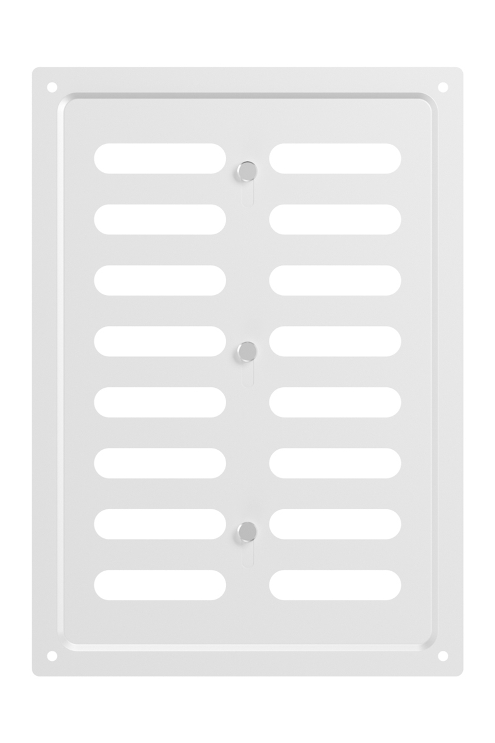 Решетка вентиляционная MER регулируемая 170х240 окраш.сталь White ERA