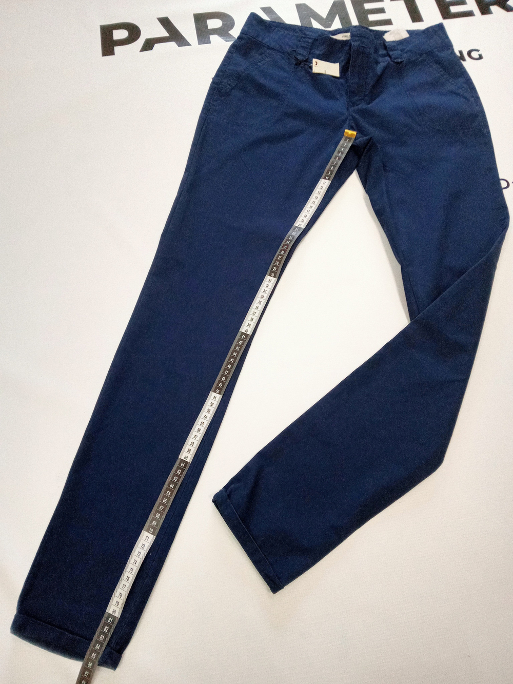 Брюки женские denim VERO MODA с двойным пояском.Цвет тёмно-синий.Размер taille S - 42/44 русский