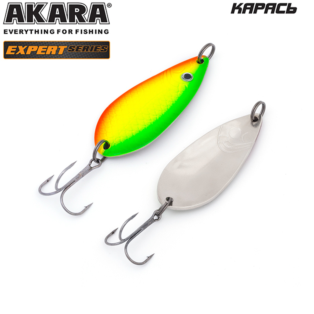 Блесна колебалка Akara Expert Карась 65 мм 18 гр. 5/SIL